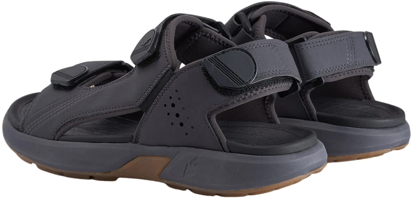 Sandalai vyrams 4F M1118 ciemny pilka 4FWSS26FSANM118 23S (40)