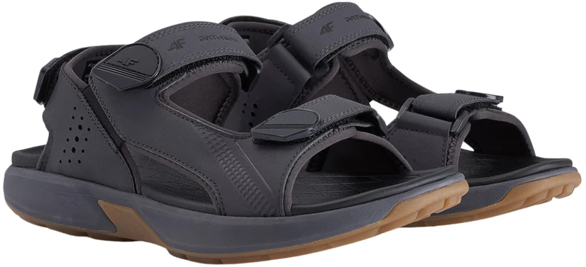 Sandalai vyrams 4F M1118 ciemny pilka 4FWSS26FSANM118 23S (40)