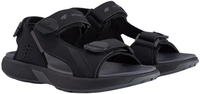 Sandalai vyrams 4F M1118 juoda 4FWSS26FSANM118 21S (45)