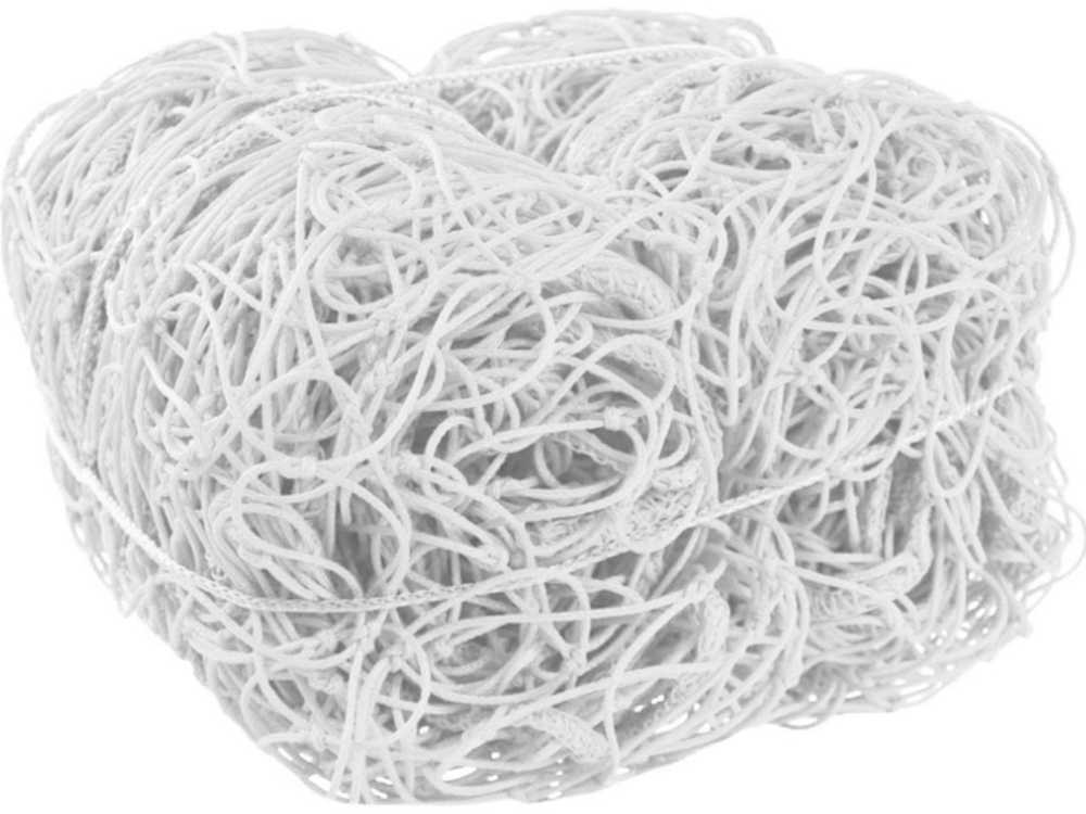 Siatka do piłki nożnej młodzieżowa Netex 5 m x 2 m x 1 m x1,5 m PE 3 balta