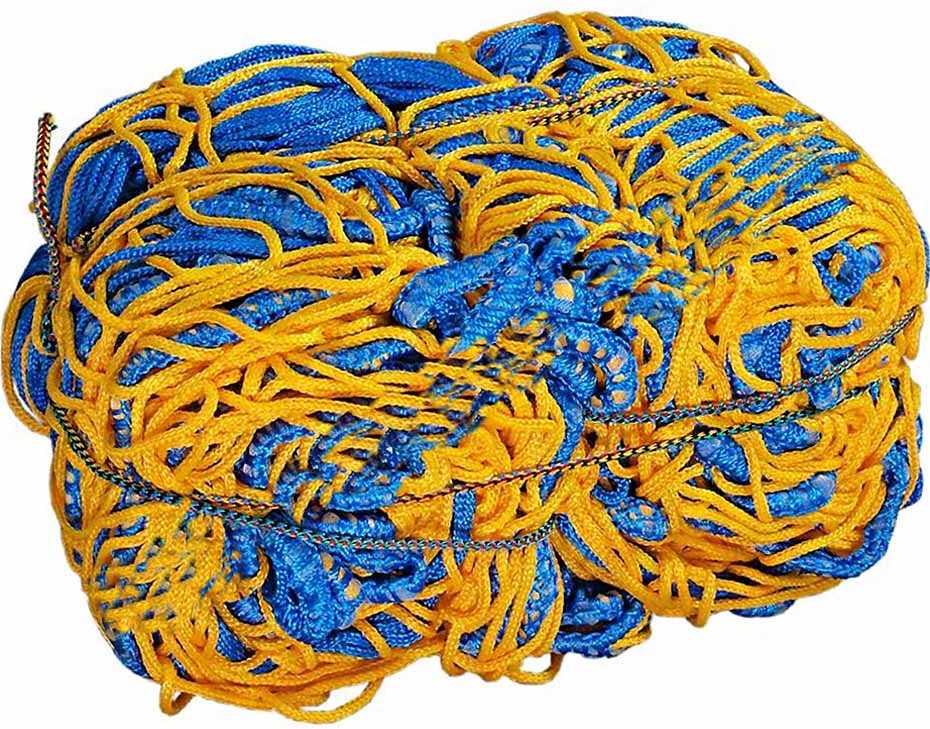 Siatka do piłki nożnej Netex 7,5 m x 2,5 m PE 4 spalva PN-PE4
