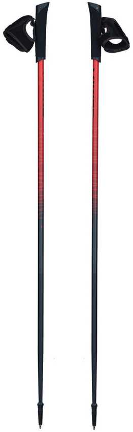 Nordic Walking Pro Trainer 110cm Viking Poles Raudona/Juodas