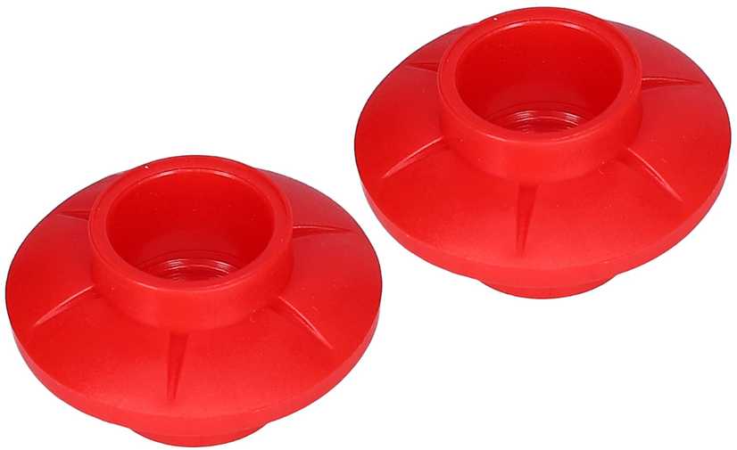 Šiaurietiško ėjimo lazdos Viking Pro-Trainer 120 cm raudona-juoda 650-20-7879-34-120