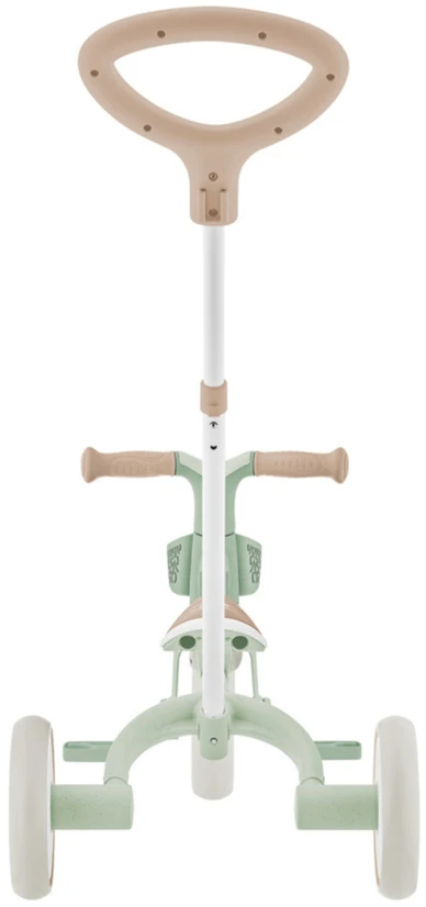 GLOBBER mokomasis triratukas Learning Trike, 3in1 Plus, pistacinis, 738-109