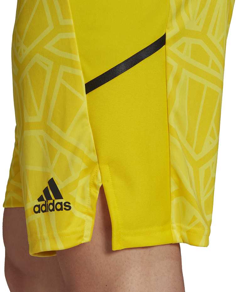 Šortai bramkarskie vyrams adidas Condivo 22 geltona HF0141 (M)