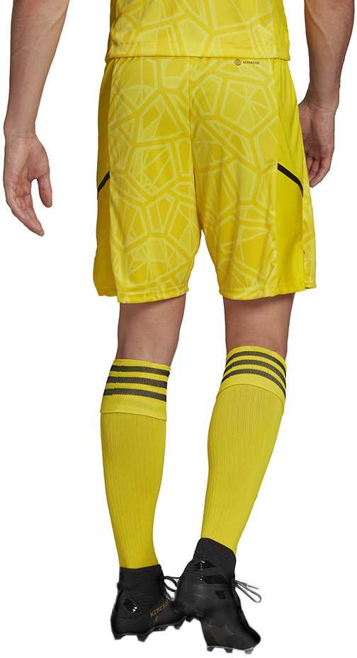 Šortai bramkarskie vyrams adidas Condivo 22 geltona HF0141 (M)