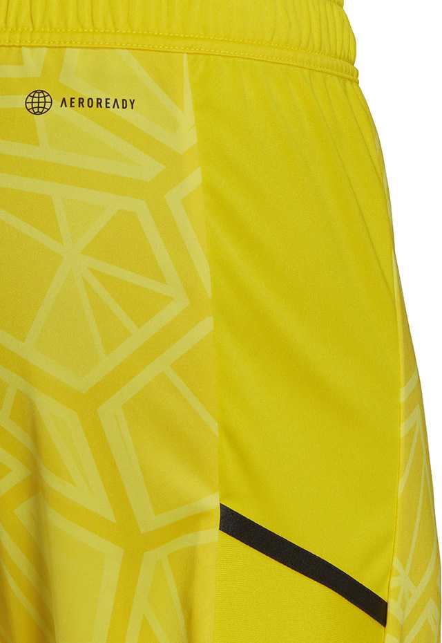 Šortai bramkarskie vyrams adidas Condivo 22 geltona HF0141 (L)