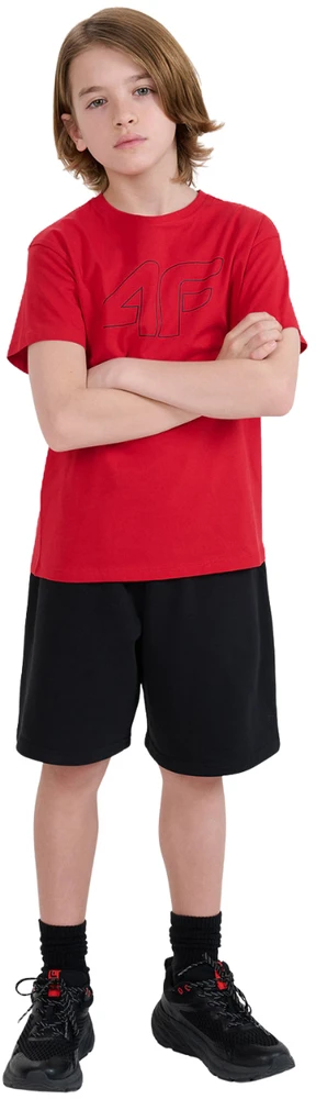 Šortai dla chłopca 4F CAS M629 tamsiai juoda 4FJWMM00TSHOM629 20S (164cm)