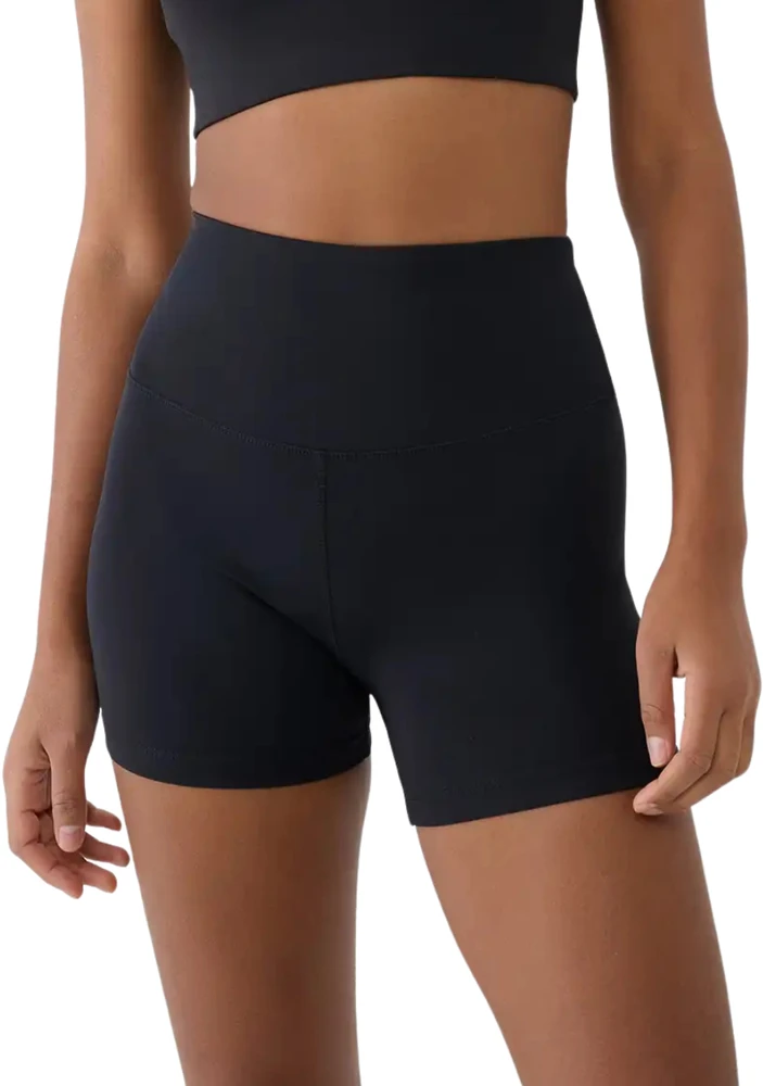 Šortai moterims 4F FNK F086 tamsiai juoda 4FWSS26TFSTF086 20S (S)