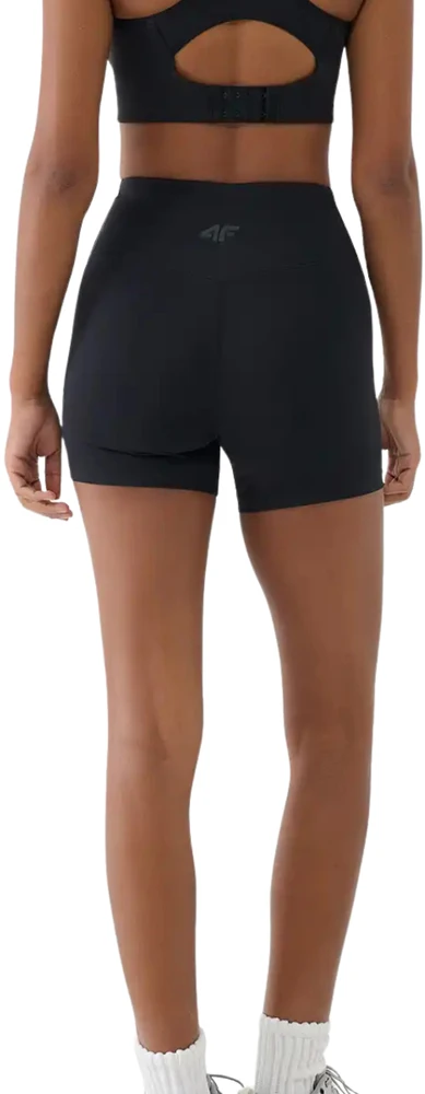 Šortai moterims 4F FNK F086 tamsiai juoda 4FWSS26TFSTF086 20S (S)