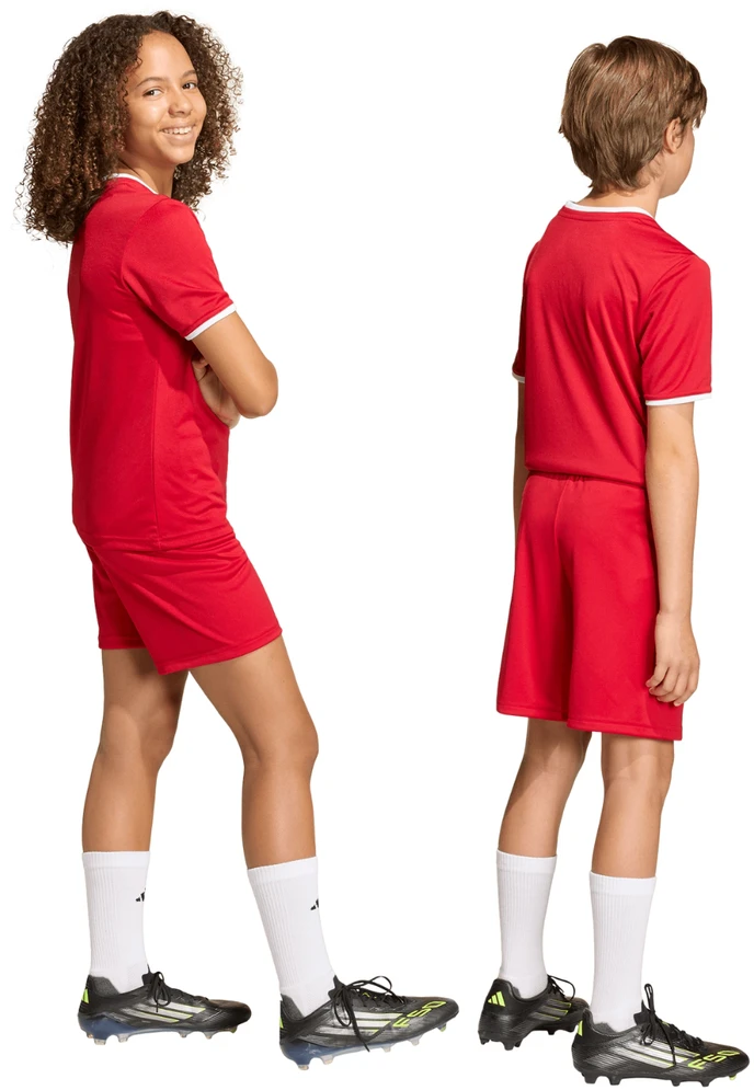 Šortai vaikams adidas Entrada 26 raudona JZ6528 (152cm)