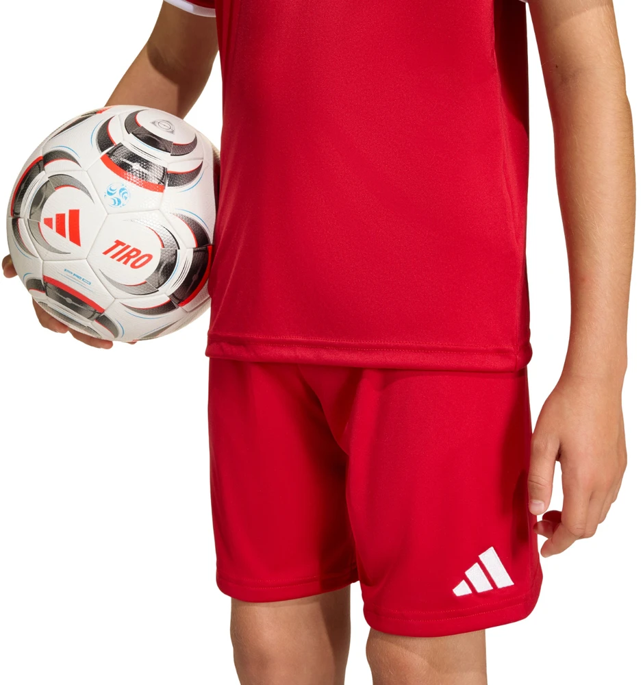 Šortai vaikams adidas Entrada 26 raudona JZ6528 (152cm)