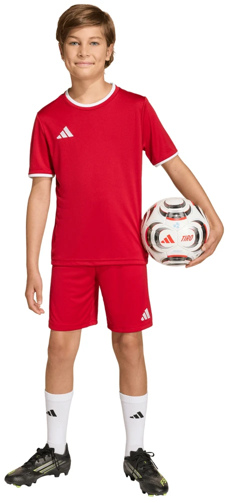 Šortai vaikams adidas Entrada 26 raudona JZ6528 (152cm)