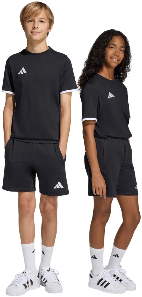 Šortai vaikams adidas Entrada 26 Sweat juoda KF5927 (128cm)