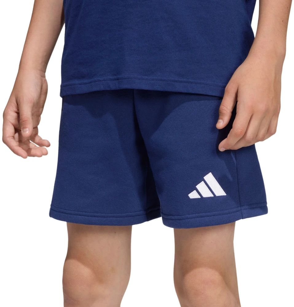Šortai vaikams adidas Entrada 26 Sweat tamsiai mėlyna KF5928 (140cm)