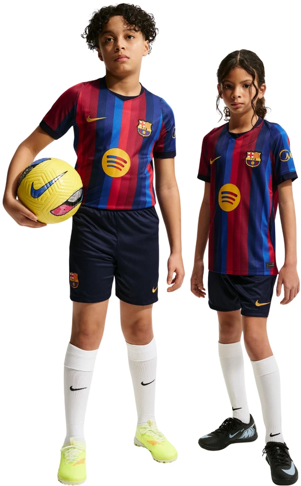 Šortai vaikams Nike FC Barcelona 2026/27 Stadium Home tamsiai mėlyna II1719 498 (L)