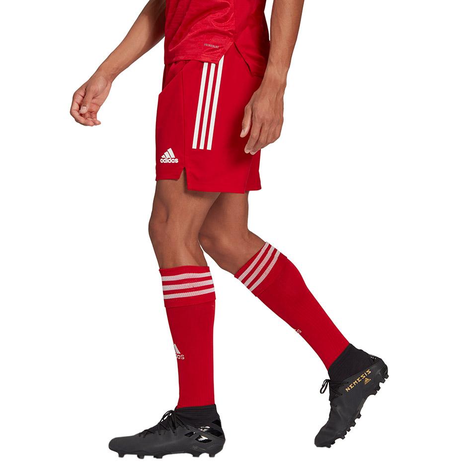 Šortai vyrams adidas Condivo 21 Primeblue Shorts raudona GJ6810 (L)