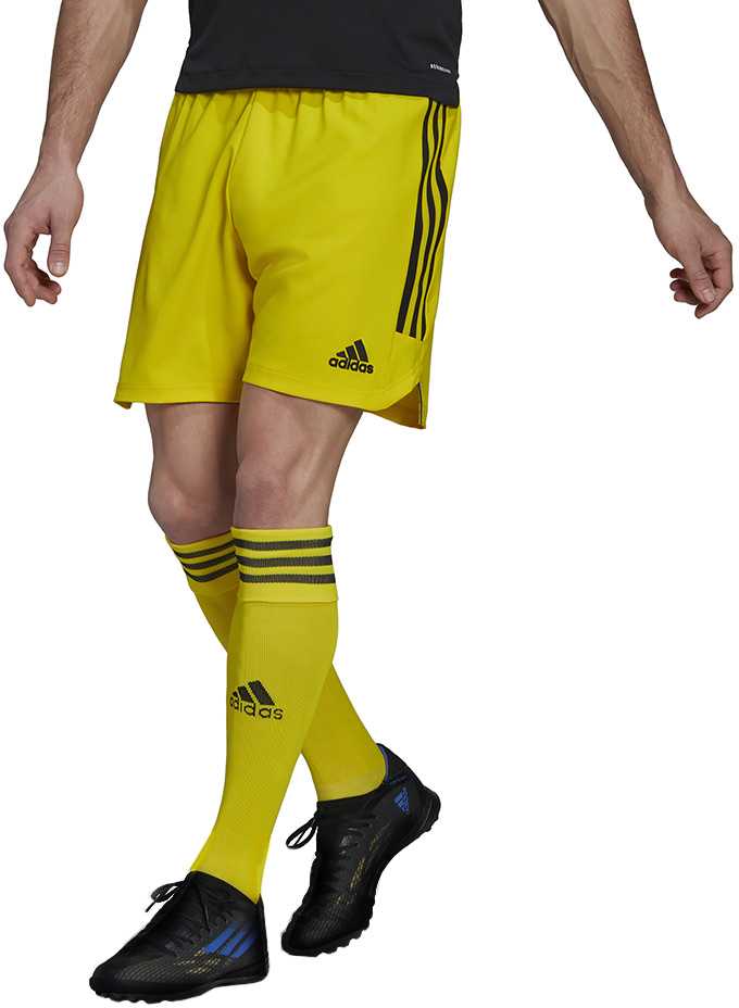 Šortai vyrams adidas Condivo 22 Match Day geltona ir-juoda HA3511 (L)