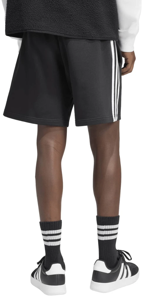 Šortai vyrams adidas Essentials 3-Stripes French Terry juoda KY6545 (L)