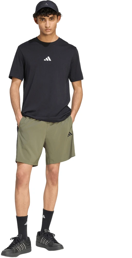 Šortai vyrams adidas Essentials 3-Stripes Chelsea Lite Woven oliwkowe KY4154 (L)