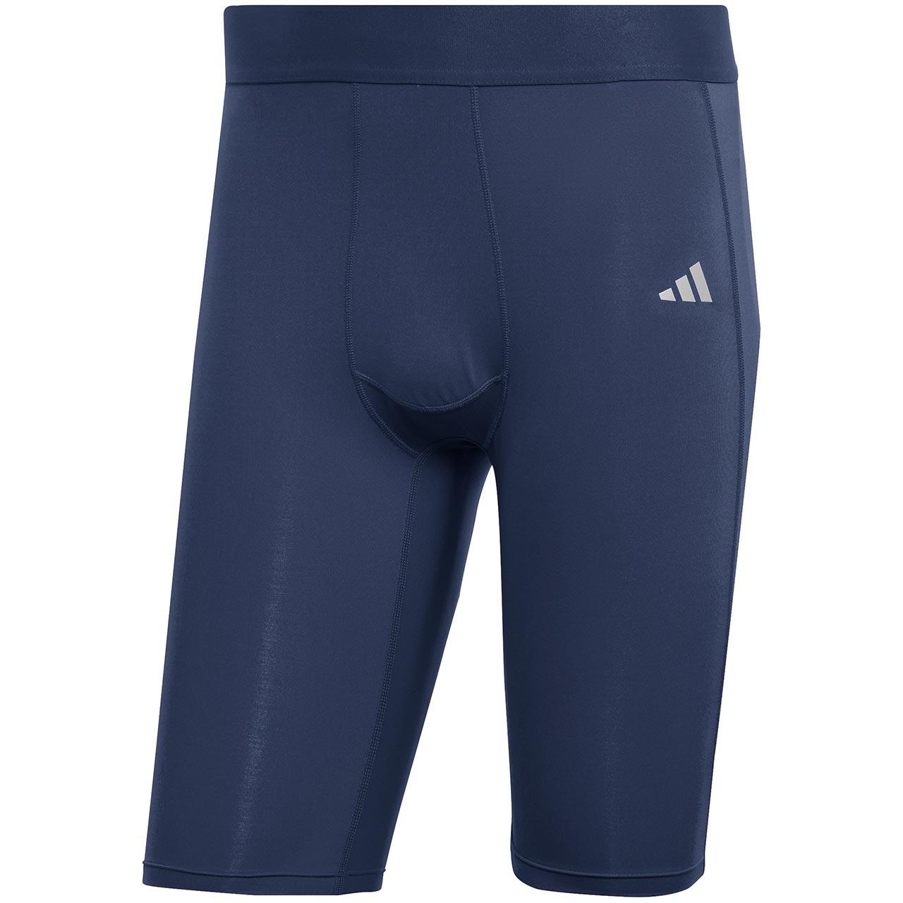 Šortai vyrams adidas Techfit Aeroready Short Tight tamsiai mėlyna HP0615 (XL)