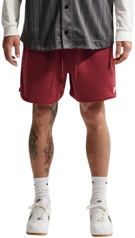 Šortai vyrams Nike Club bordo spalvos FN3520 613 (L)