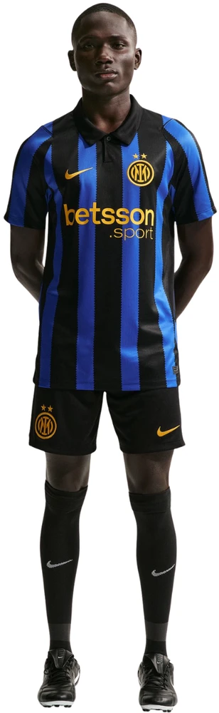 Šortai vyrams Nike Inter Mediolan 2026/27 Stadium Home juoda II1973 010 (2XL)