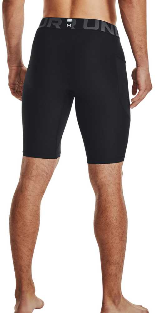 Šortai treningowe Under Armour HG Armour Long Shorts - juodas/baltas dydis: m