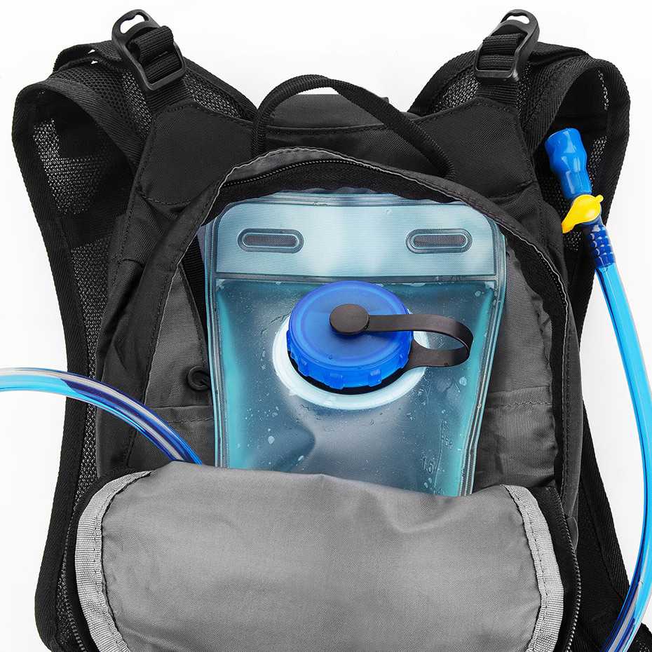Dviratininko kuprinė Spokey Dew 15L, juoda
