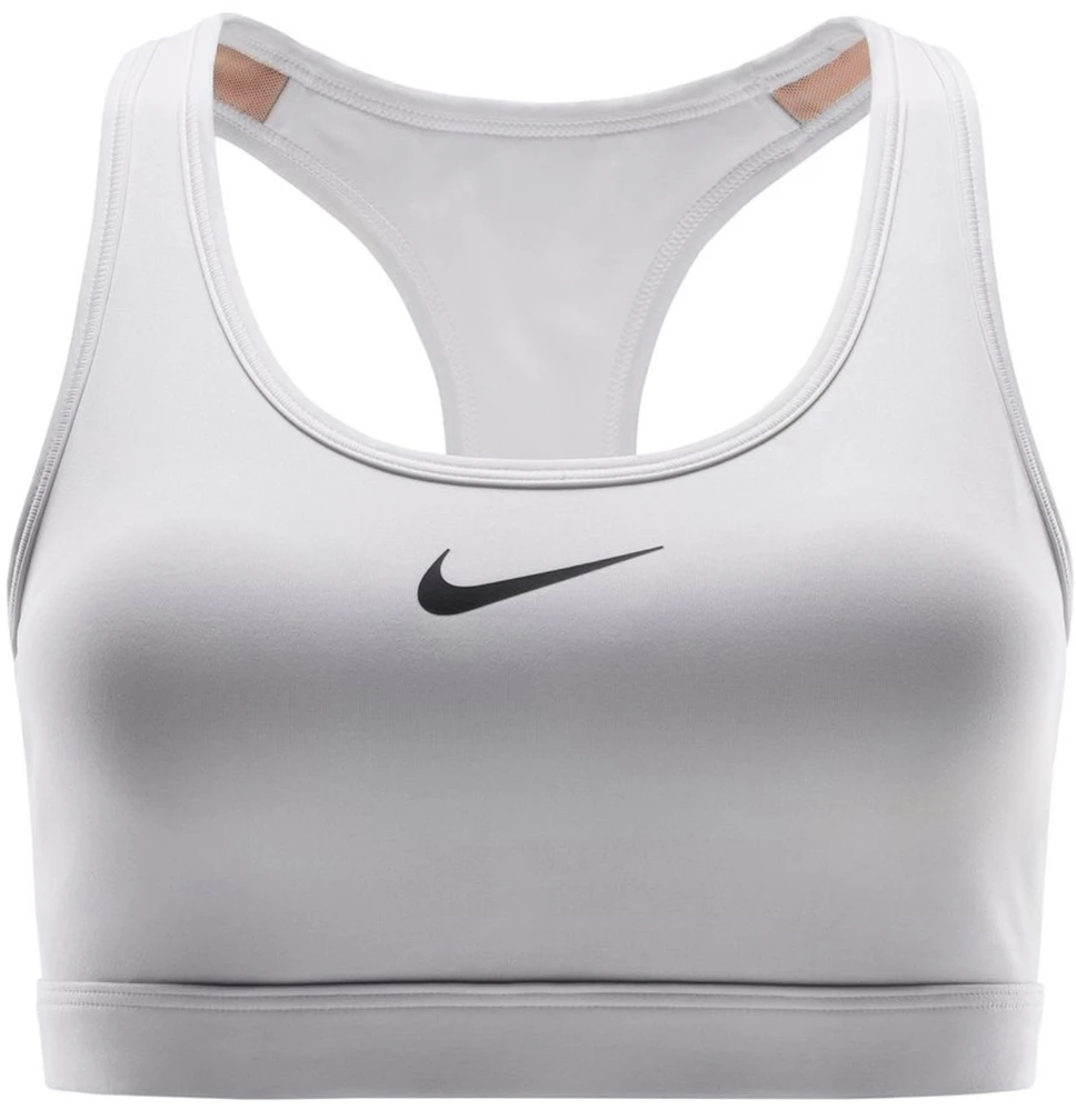 Sportinė liemenėlė Nike Swoosh Medium Support balta DX6821 100 (XS)