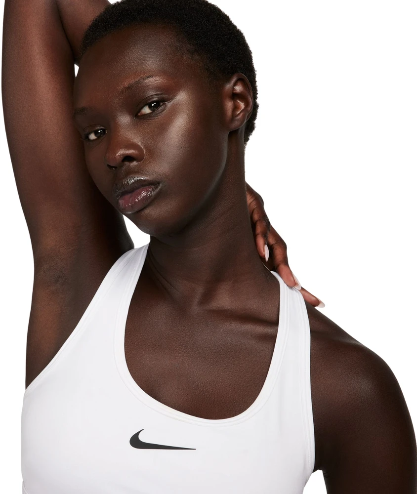 Sportinė liemenėlė Nike Swoosh Medium Support balta DX6821 100 (XS)