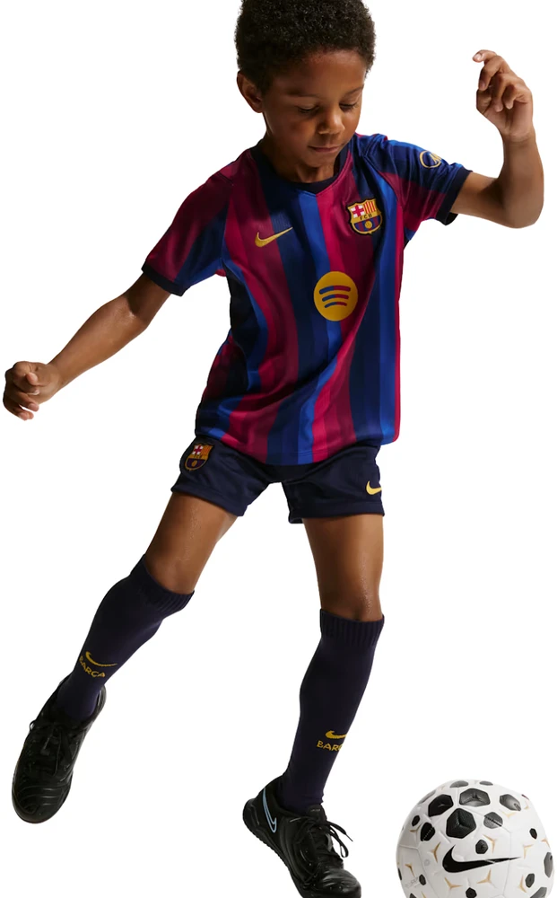 Sportinis komplektas mažiems vaikams Nike FC Barcelona Stadium 2026 bordo-granatinis II1625 683 (S)
