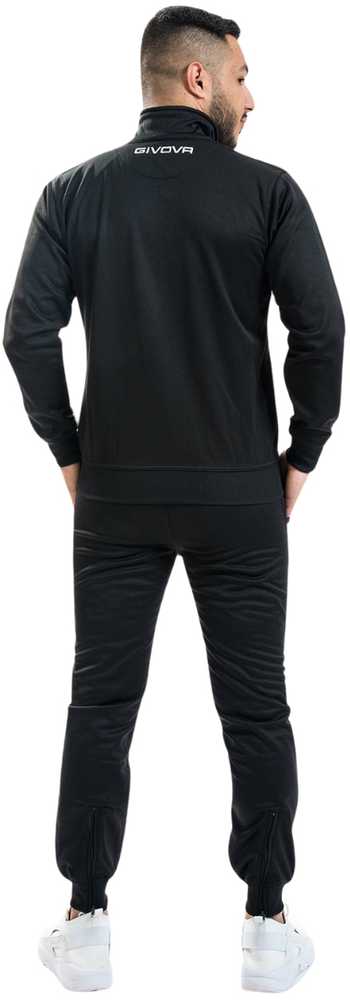 Carruzzo Dres Givova Tuta Givova One juoda-balta TT012 1003 L