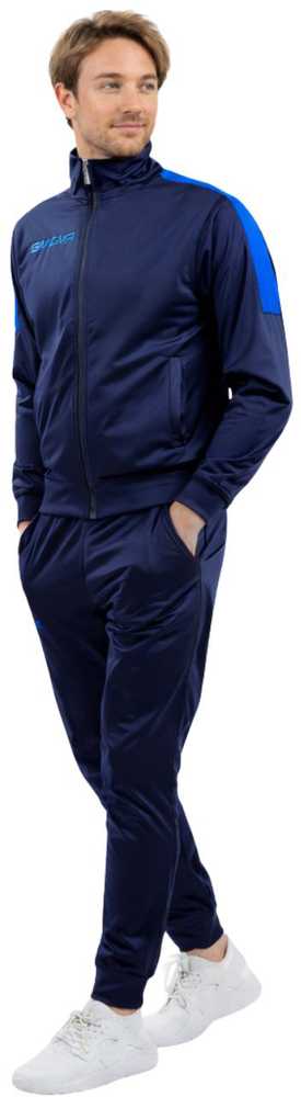 Carruzzo Dres Givova Tuta Revolution granatowo-mėlyna TR033 0402 M