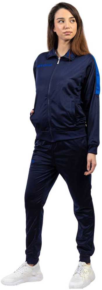 Carruzzo Dres Givova Tuta Revolution granatowo-mėlyna TR033 0402 M