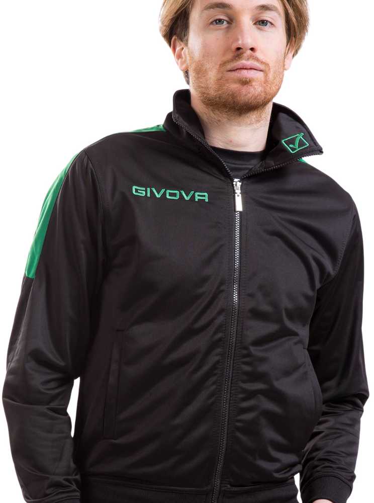 Carruzzo Dres Givova Tuta Revolution juoda-žalia TR033 1013 M