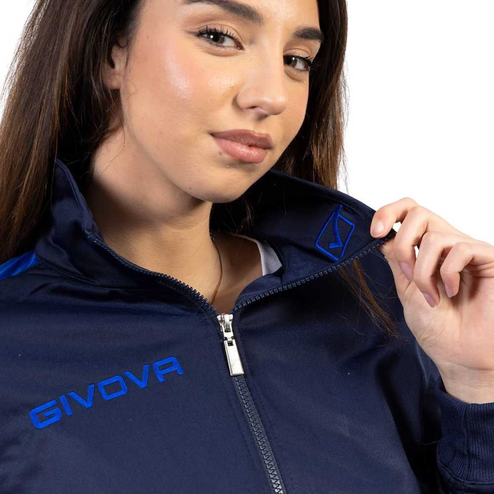 Carruzzo Dres Givova Tuta Revolution granatowo-mėlyna TR033 0402 M
