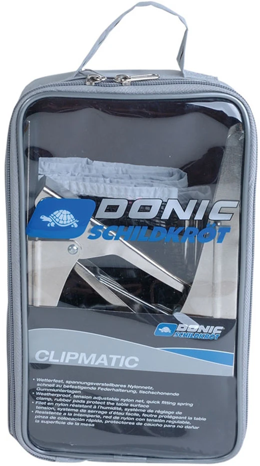 Stalo teniso laikiklis su tinkleliu Donic Clipmatic 808335