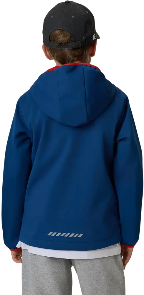 Striukė dla chłopca 4F softshell M598 tamsiai mėlyna 4FJWAW26TSOFM598 30S (134cm)