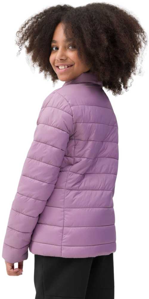 Striukė pikowana dla dziewczynki 4F jasny fiolet 4FJSS23TDJAF073 52S (122cm)
