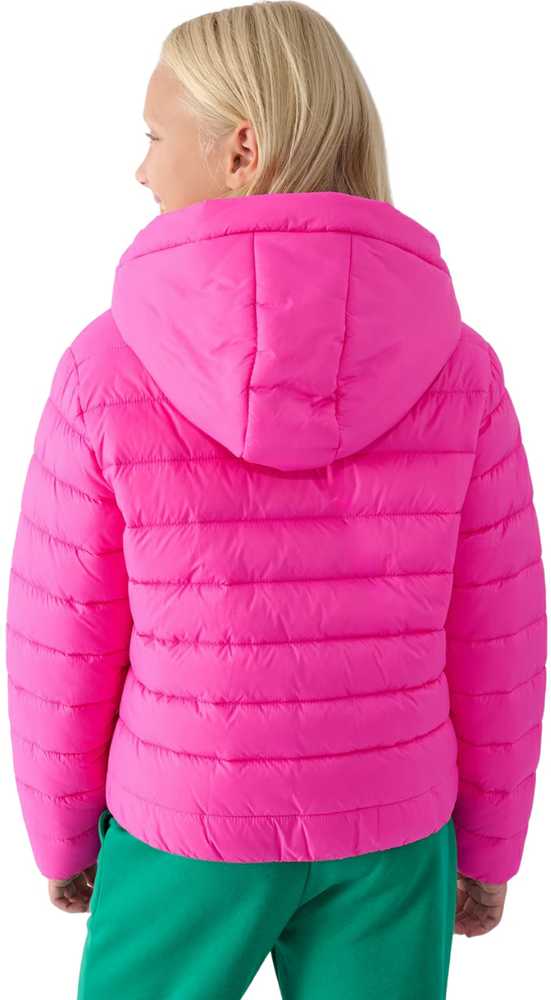 Striukė pikowana dla dziewczynki 4F F449 fuksja 4FJWAW24TDJAF449 55S (158cm)