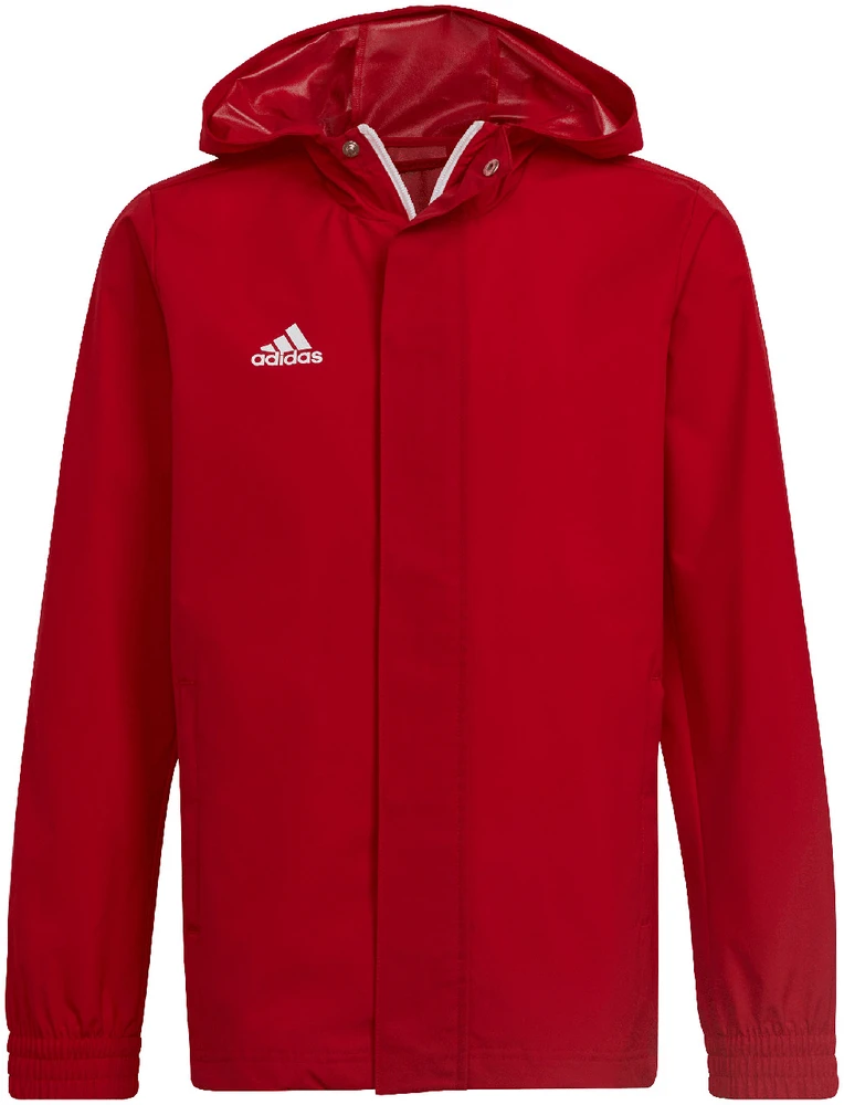 Striukė vaikams adidas Entrada 22 All-Weather raudona IK4013 176cm