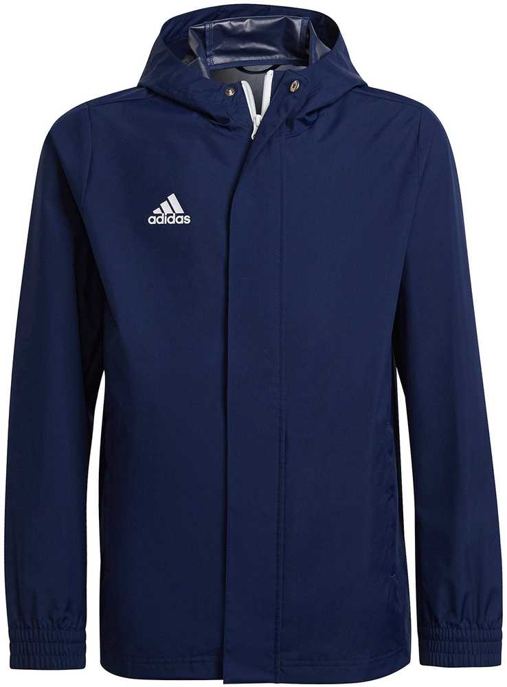 Striukė vaikams adidas Entrada 22 All-Weather tamsiai mėlyna IK4012 (152cm)