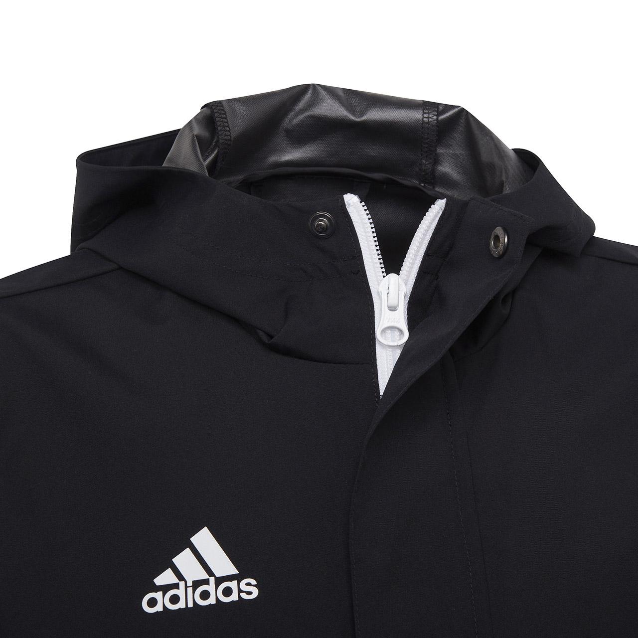 Striukė vaikams adidas Entrada 22 All-Weather juoda IK4014 (140cm)