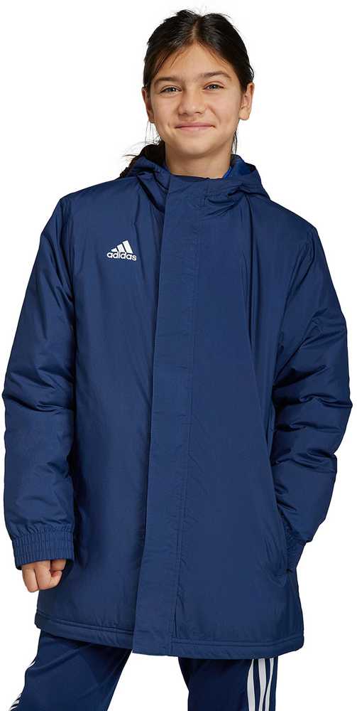 Striukė vaikams adidas Entrada 22 Stadium mėlyna IB6079 (176cm)