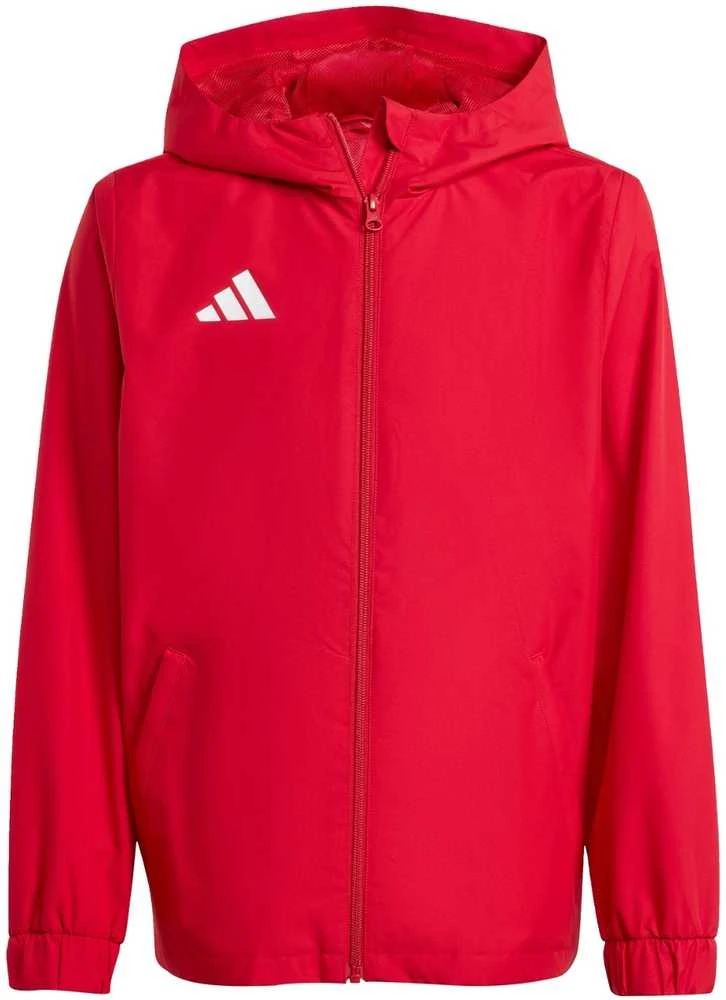 Striukė vaikams adidas Entrada 26 All Weather raudona JZ9105 (128cm)