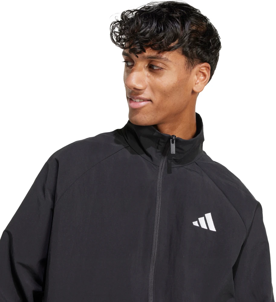 Striukė vyriška adidas Essential Small Logo Windbreaker juoda JM1772 (XL)