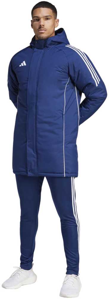 Vyriška Adidas striukė Tiro 24 Stadium Parka, mėlyna