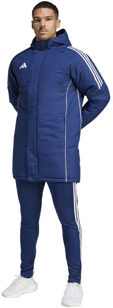 Vyriška Adidas striukė Tiro 24 Stadium Parka, mėlyna