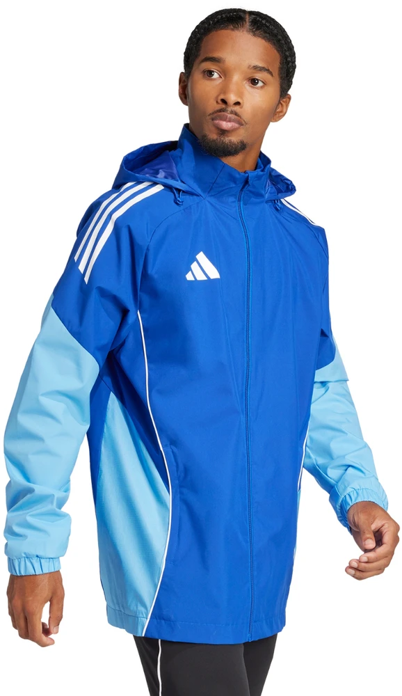 Vyriška adidas Tiro 25 Competition visų orų striukė Mėlyna JI8930